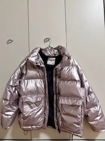 GAP 핑크 다운 자켓 S