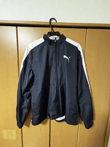 PUMA 네이비 화이트 저지 L