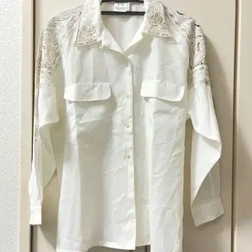 VINTAGE 빈티지 구제 의류 올 패턴 셔츠 폴리 셔츠 긴팔