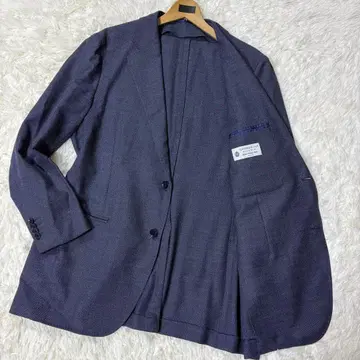 투모로우랜드 필그림 제냐 원단 테일러드 자켓 네이비 54S