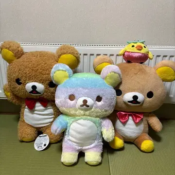 리락쿠마 봉제 인형 세트