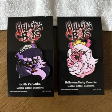 Hellva Boss/헬바 보스 베로시카 핀 배지 핀즈