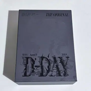 BTS 윤기 SUGA Agust D D-DAY The Original