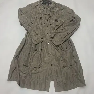 [ Abahouse Devinette LUXE ] 밀리터리 셔츠 원피스