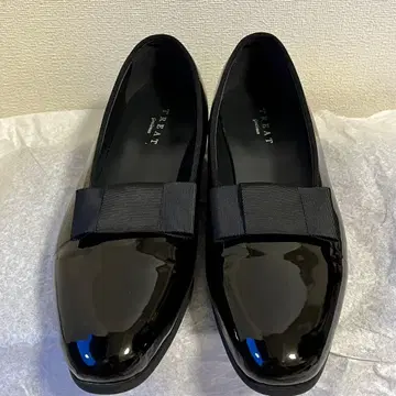 블랙 드레스 신발 리본 포함