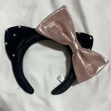 USJ 머리띠 헬로키티 리본 블랙
