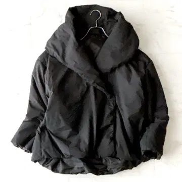 A.P. STUDIO 충전솜 퍼퍼 자켓 프리 블랙 경량 하이넥