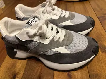 [ 미사용 ] DSQUARED2 스니커즈 그레이/화이트