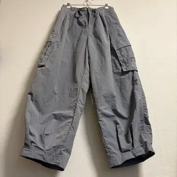 [ 새상품급 ] ZARA 카고 팬츠 그레이 드로 코드 포함