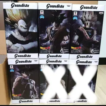 드래곤볼 Grandista 피규어 4체 세트