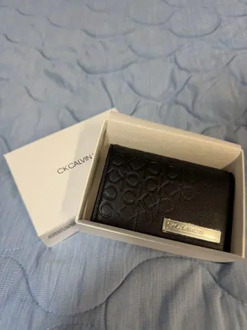 CK 캘빈 클라인 블랙 명함지갑