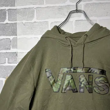 VANS 올리브 카키 후드티