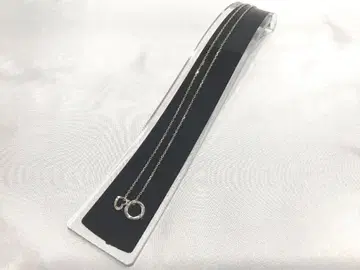 더 키스 THE KISS 목걸이 하트 보석 포함 클리어 계열 은제 925