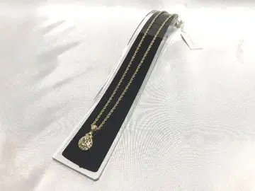 미사용 니나리치 NINARICCI 목걸이 돌부착 NR 로고 GP