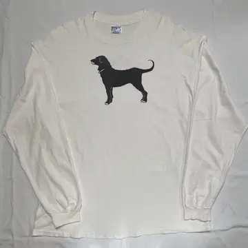 The Black Dog 롱 티셔츠