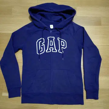 GAP 네이비 집업 후드티 여성용 S
