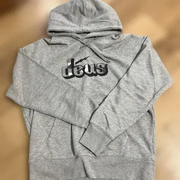 deus 그레이 후드티 M 사이즈