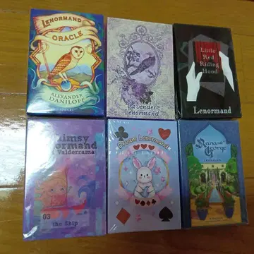 미사용 새상품 르노흐망 카드 장미 판매 lenormand 포켓 점술 게임
