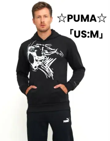 PUMA 푸마 퍼포먼스 후드티 속기모 후드 맨투맨 M