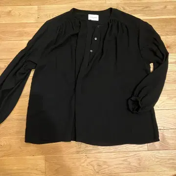 UNITED ARROWS 블랙 긴팔 셔츠