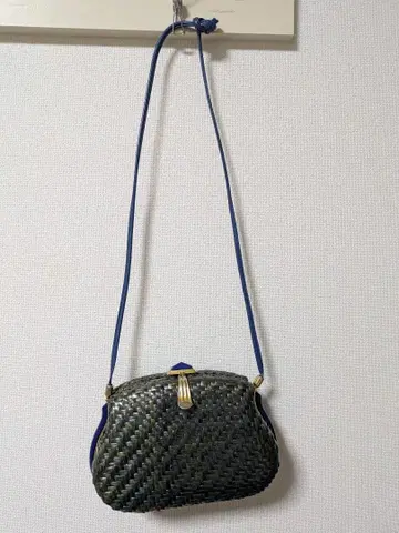 Greta 라탄 숄더백