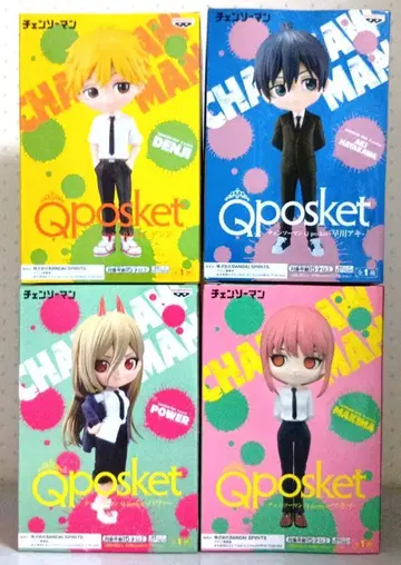Qposket 체인소맨 4점