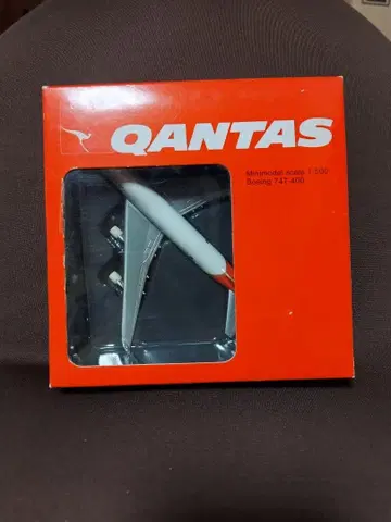 QANTAS Boeing 747-400 미니 모델 1/500