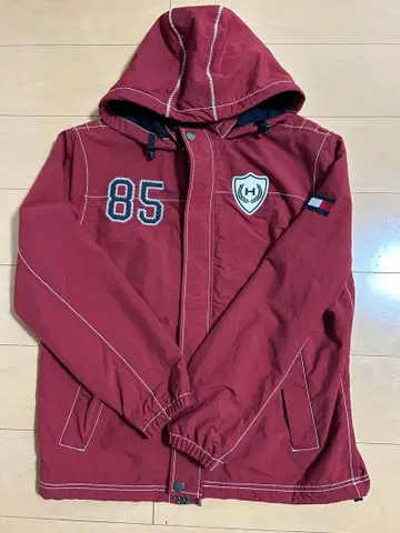 타미힐피거 빨간색 점퍼 M