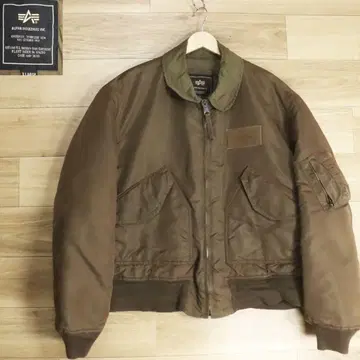 ALPHA 알파 CWU-45/P 플라이트 자켓 MA-1 페이드