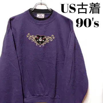 미국 빈티지 의류 90s 자수 맨투맨 트레이닝복 미국 빈티지 의류