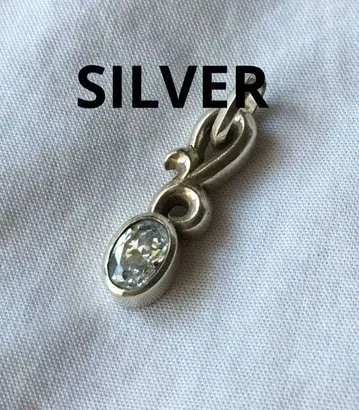빈티지 지르코니아 실버 펜던트 탑 SILVER
