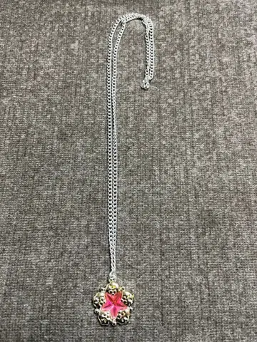 레어 세본스타 목걸이 별 핑크 헤이세이 레트로