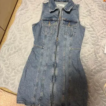 ZARA 미니 기장 데님 원피스