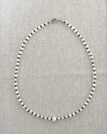 [ handmade ] 담수 펄 목걸이