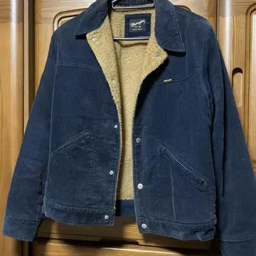 Wrangler 코듀로이 점퍼 M 네이비