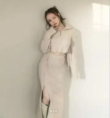 [정품] andmary 미시 니트 스커트