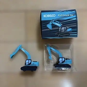 KOBELCO 풀백카 미니카 2개 세트