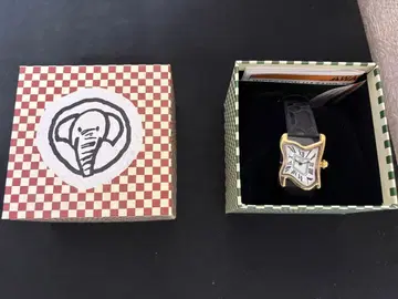 laphont Square Melting Watch Small Gold