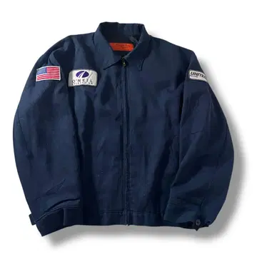 RED KAP 워크 자켓 XL USA 와펜 성조기 아메카지 구제 의류