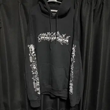 JUNKMANIA 그래픽 후드티