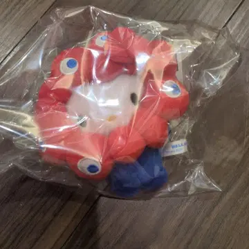 산리오 만박 카라비너 봉제 인형 키링 키티