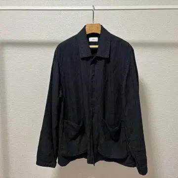 ATON 25SS HARD LINEN | UTILITY JACKET 04