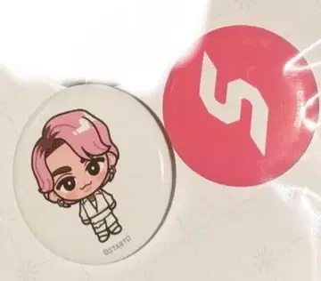 SnowMan 사쿠마 다이스케 캔뱃지 2개 세트 POPUP