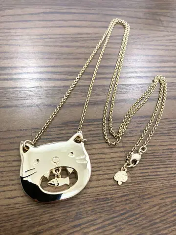 프랑슈리페 고양이 펜던트 아앙 고양이 목걸이 고양이 츠모리 고양이
