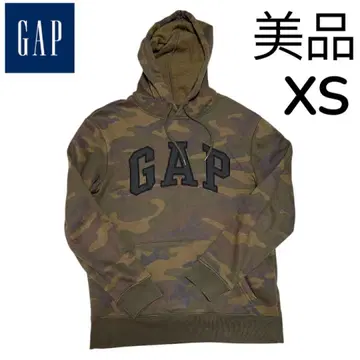 [새상품급] GAP 카모플라쥬 후드 부착 후드티 XS
