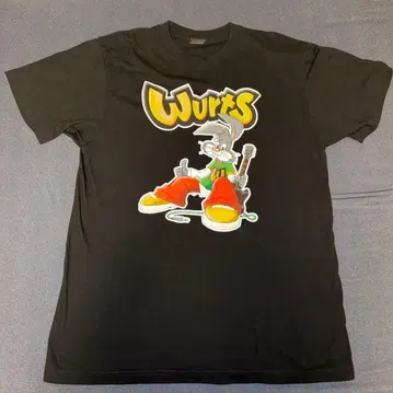 Wurts Bunny Tee 블랙 XL