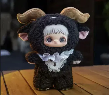 maymei 다크 포레스트 블랙 산양 양 봉제 인형 메이메이