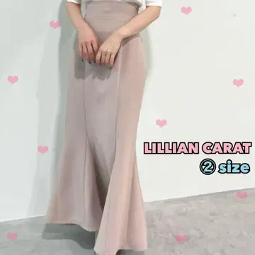 LILLIAN CARAT 백 레이스업 머메이드 스커트 2