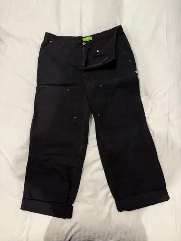 HUF 블랙 카고 팬츠 32