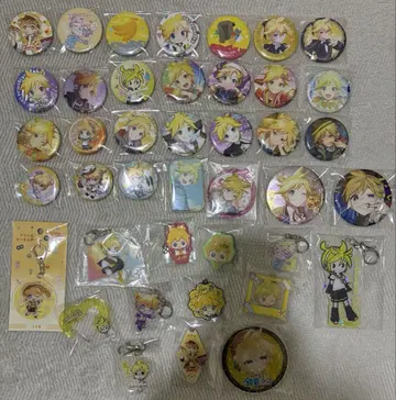 카가미네 렌 캔뱃지 키링